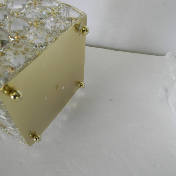 NEW Multi-Faceted Brilliance Lit Square Keepsake Box by Valerie PARR HILL GOLD - Picture 5 of 6